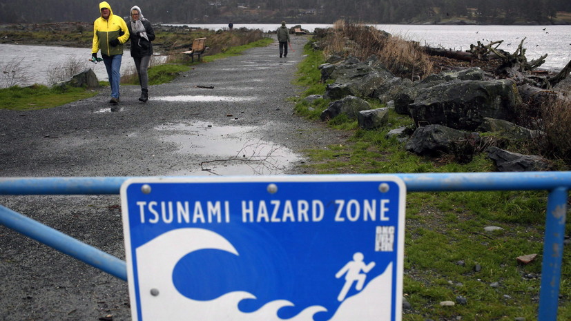 У берегов Канады произошло землетрясение магнитудой 5,6