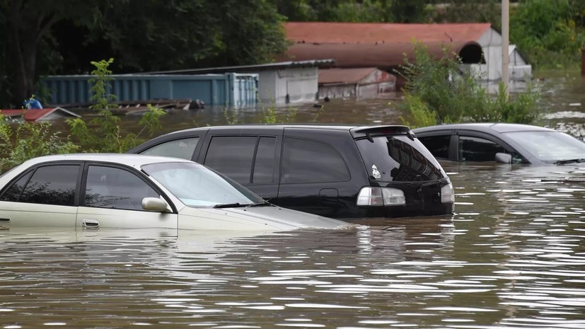 МЧС: более 5,6 тысячи жилых домов подтопило в Приморье из-за непогоды в августе