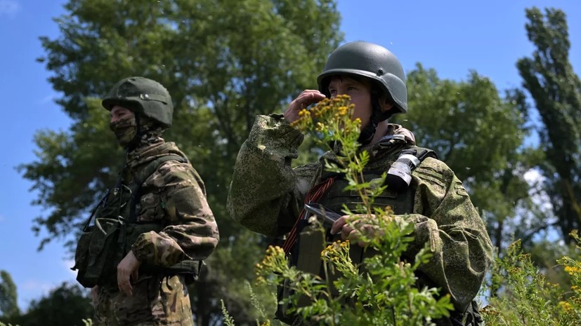 Российская армия отразила шесть атак ВСУ на Донецком направлении
