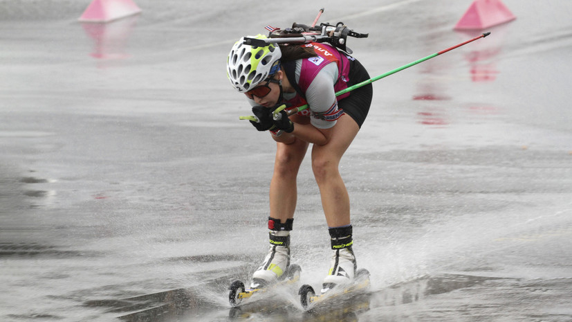 В борьбе с усталостью и погодой: Стрельцов и Сливко выиграли индивидуальные гонки на ЧР по летнему биатлону
