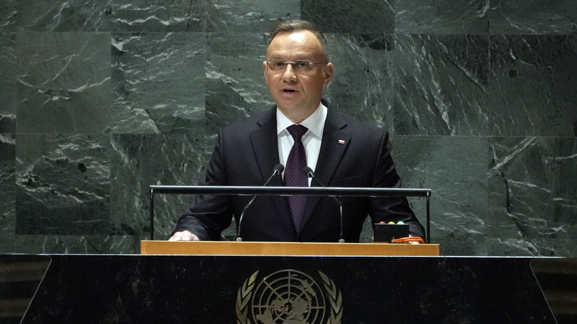Reuters: президент Польши Дуда назвал Украину утопающим, тянущим за собой на дно