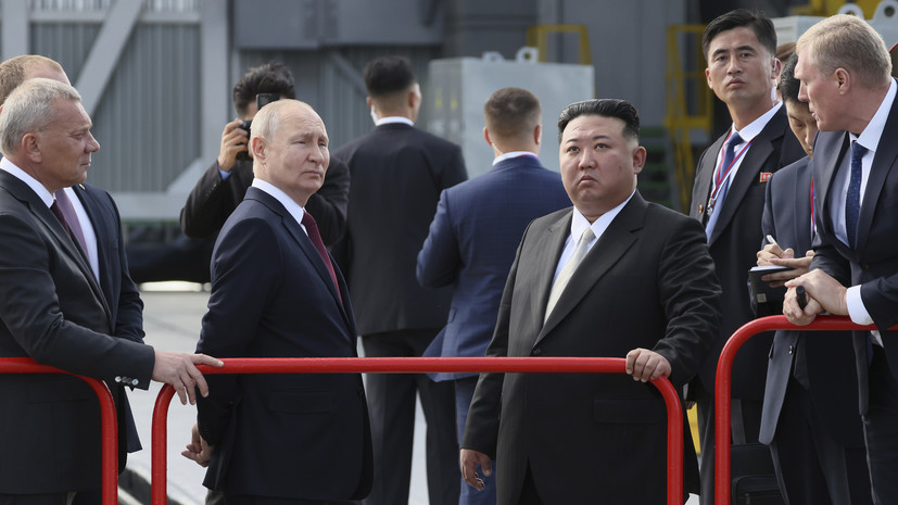 Korea Times: Путин сделал намёк Южной Корее по Украине в ходе визита Ким Чен Ына