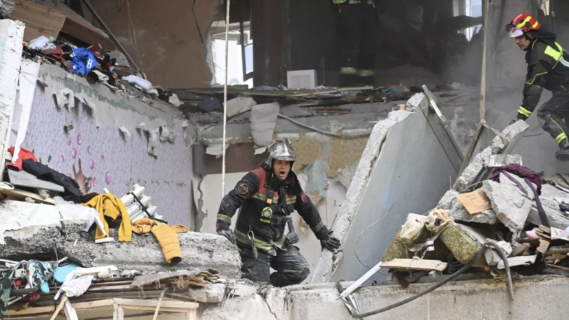 МЧС: живые люди под завалами дома в Балашихе не обнаружены