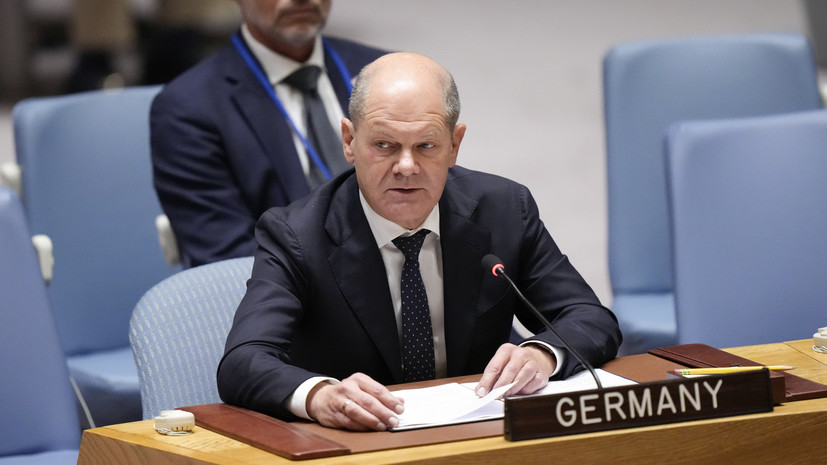 Канцлер Шольц обвинил Россию в «империалистических планах»