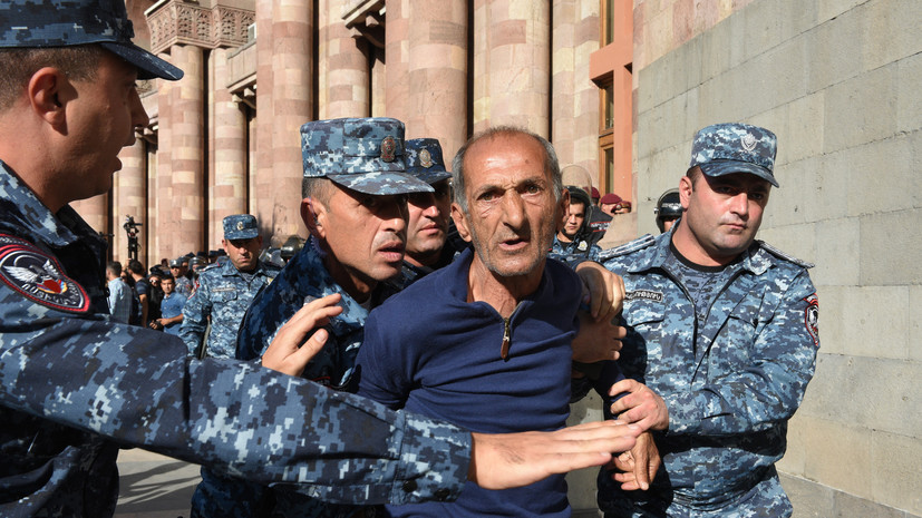 Пашинян: силовики в Ереване будут действовать в рамках закона и жёстко