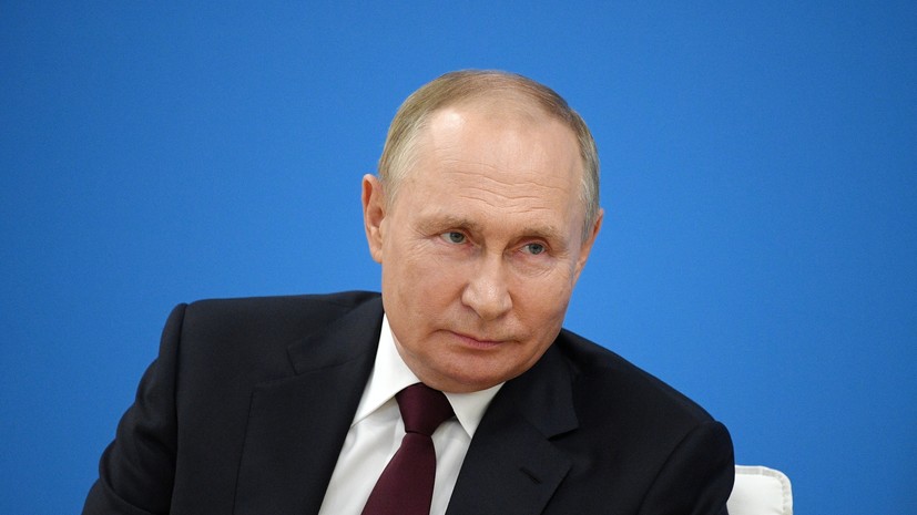 Путин призвал развивать психологическую помощь в военной и гражданской сферах