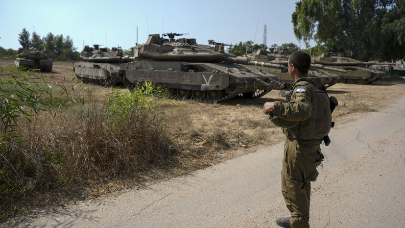 Израильская армия сообщила о нанесении ударов по целям в секторе Газа