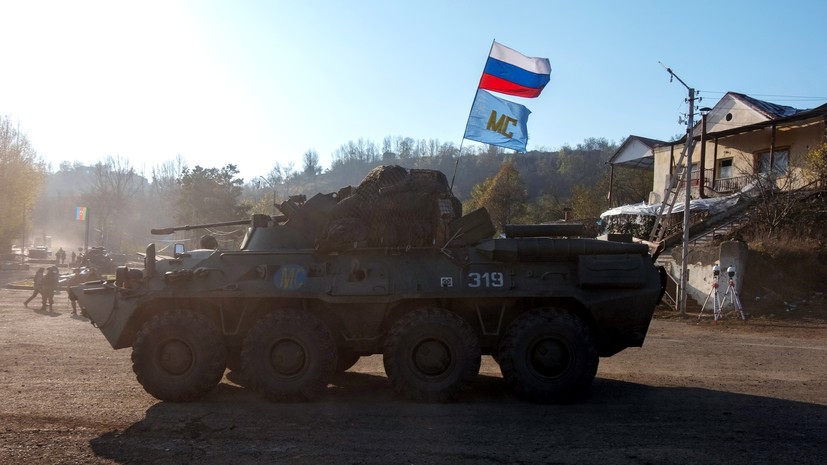 МО России сообщило о двух нарушениях режима прекращения огня в Карабахе