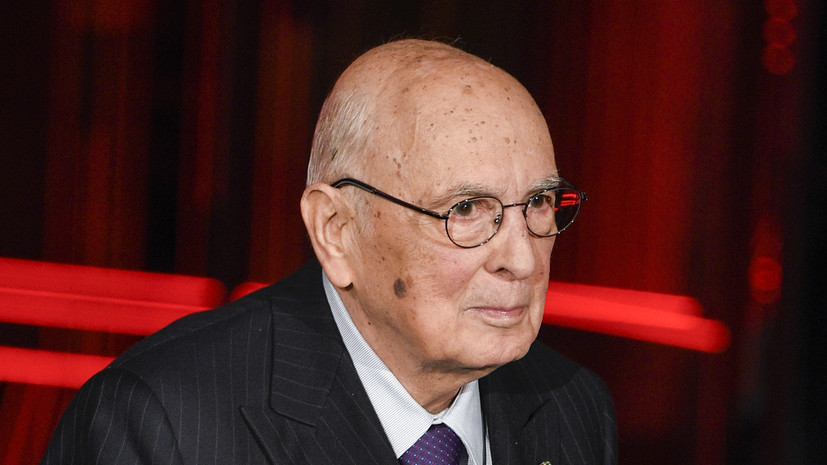 ANSA: экс-президент Италии Наполитано скончался в возрасте 98 лет