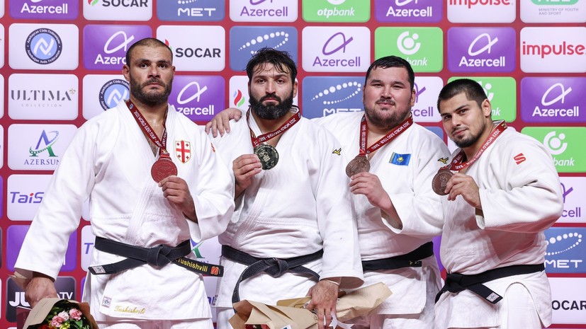 Двойной успех: дзюдоисты Игольников и Тасоев завоевали золото на турнире Большого шлема в Баку