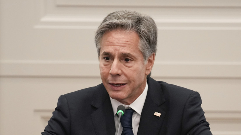 Блинкен обсудил с Алиевым ситуацию в Карабахе