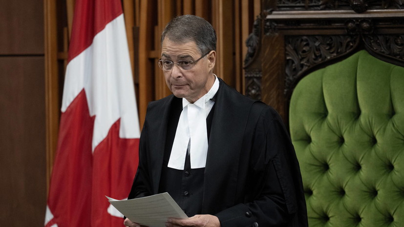 Захарова назвала «козлом отпущения» спикера палаты общин Канады Роту