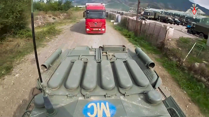 Российские миротворцы доставили более 44 т гумпомощи для населения Карабаха