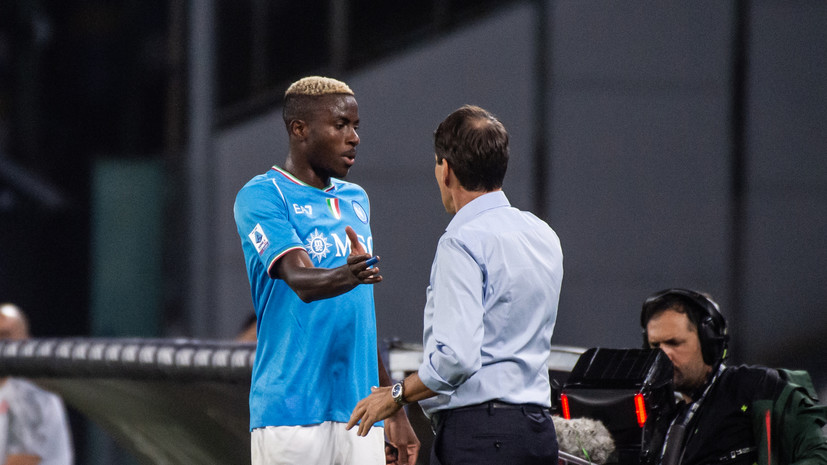 Тренер «Наполи» Гарсия: у меня прекрасные отношения с Осимхеном