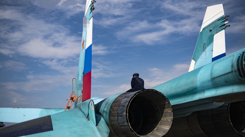ВКС России сбили самолёт Су-25 ВСУ в районе Торецкого в ДНР