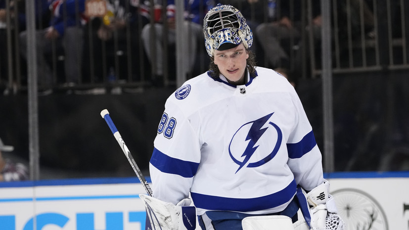 Вратарь «Тампы» Василевский перенёс операцию и пропустит до десяти недель