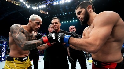 Бойцы UFC Чарльз Оливейра и Ислам Махачев