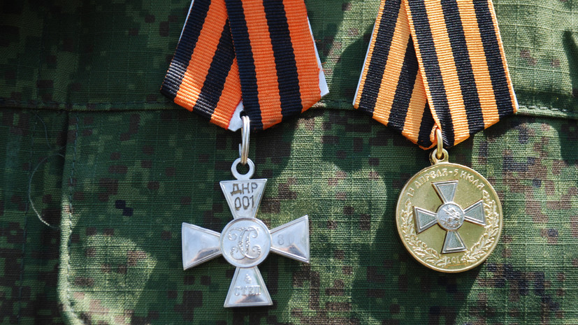 Продюсер Киселёв награждён Георгиевским крестом ДНР