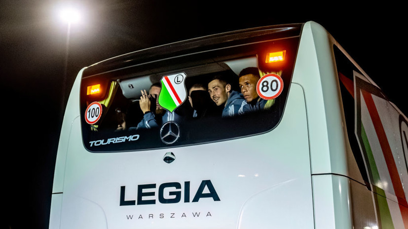 «Легия» вернётся в Варшаву без задержанных голландской полицией футболистов