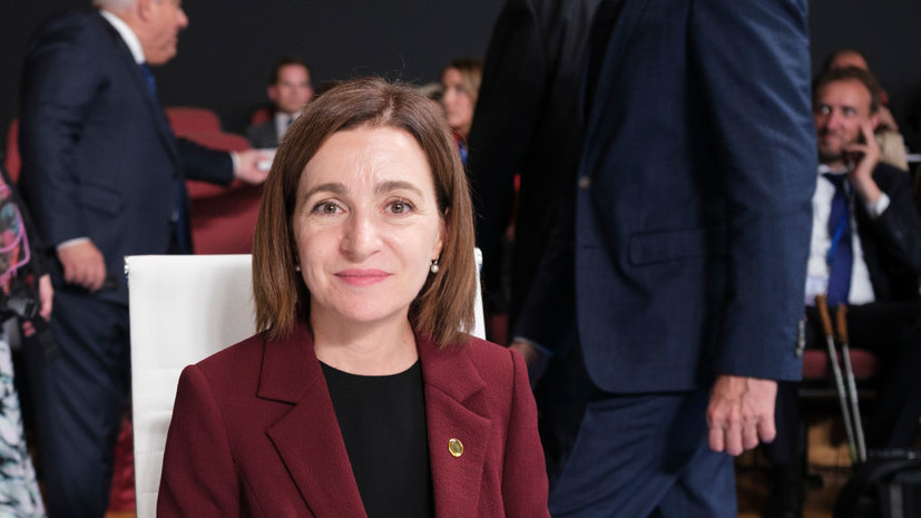 Майя Санду заявила о попытках «команды Пригожина» свергнуть её