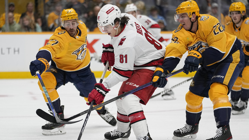 «Каролина» выиграла у «Нэшвилла», Орлов отдал передачу