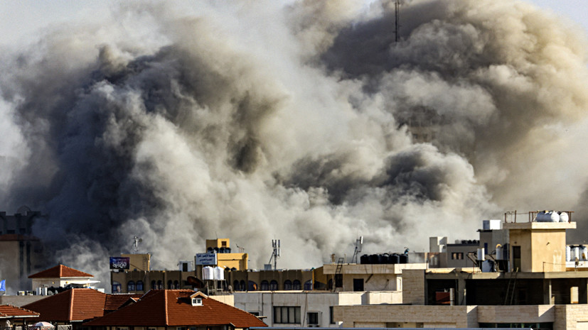 Израильская авиация нанесла удары по двум многоэтажкам в секторе Газа
