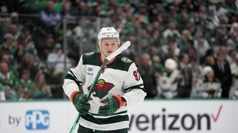 Капризов помог «Миннесоте» одержать победу над «Далласом» в НХЛ