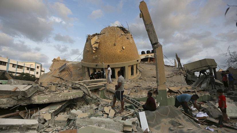 В секторе Газа после ударов ВС Израиля число погибших выросло до 370