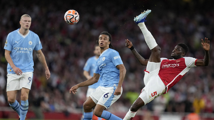 Гвардиола заявил, что «Манчестер Сити» проиграл «Арсеналу» из-за рикошета