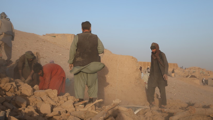 Число погибших из-за землетрясений в Афганистане возросло до 2445