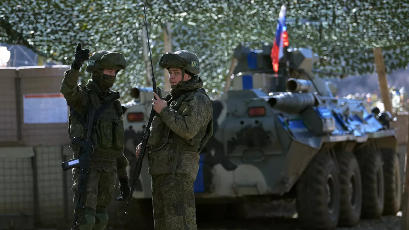 Миротворцы России выставляют 25 постов для охраны вооружения в Карабахе