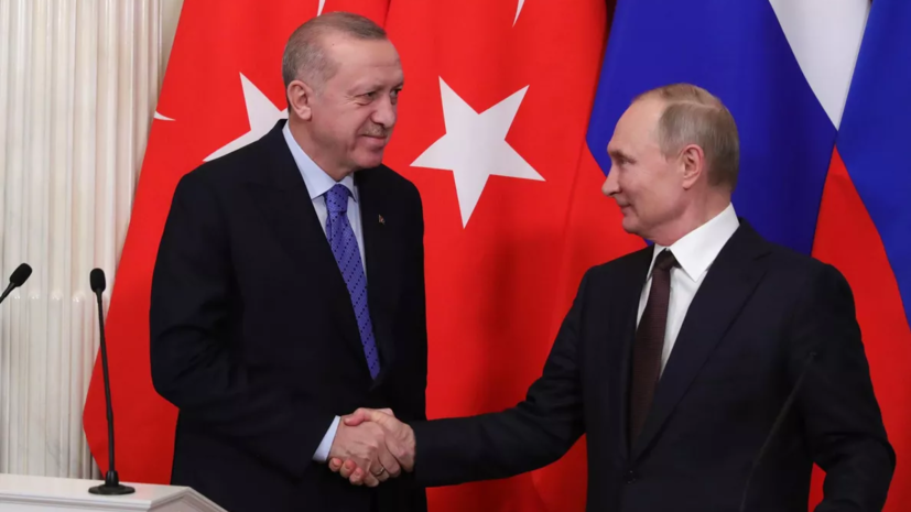 В Турции заявили, что Эрдоган обсудил с Путиным палестино-израильский конфликт