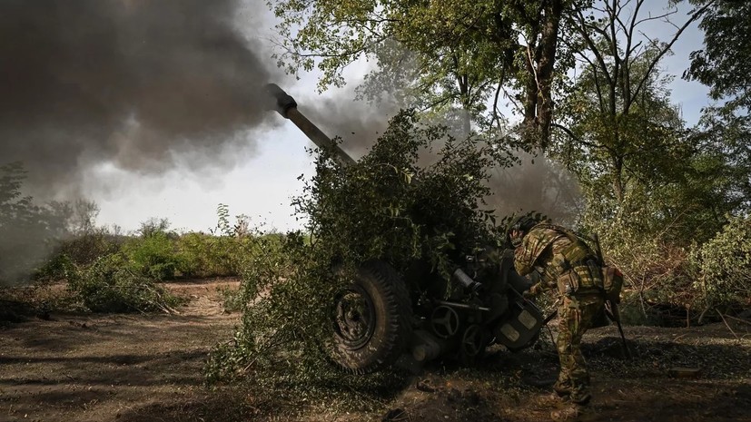 Военная хроника сообщила о постоянной работе артиллерии России в районе Авдеевки