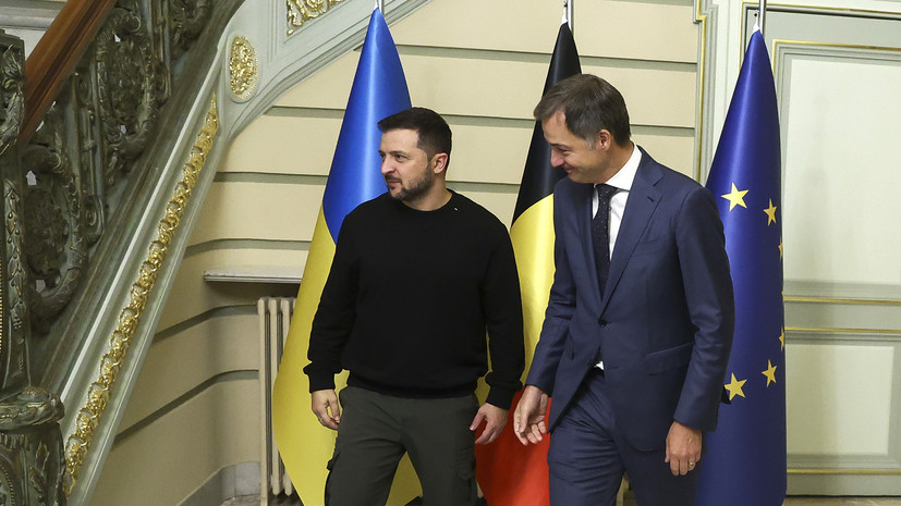 Бельгия создаст фонд помощи Украине с использованием доходов российских активов