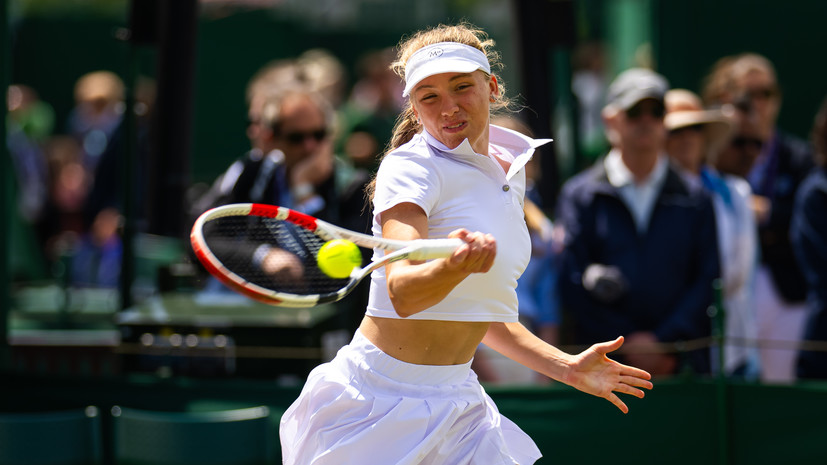 Российская теннисистка Корнеева победила в своём первом матче на турнире WTA
