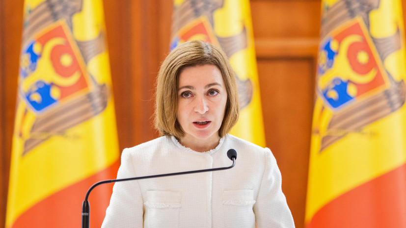 Санду заявила, что Молдавии нужна оснащённая армия