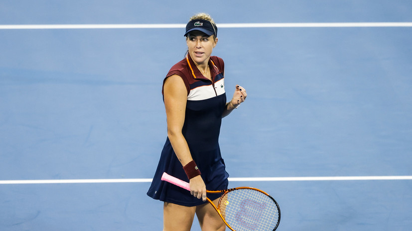 Павлюченкова обыграла Хаддад-Майю и прошла в четвертьфинал турнира в Гонконге
