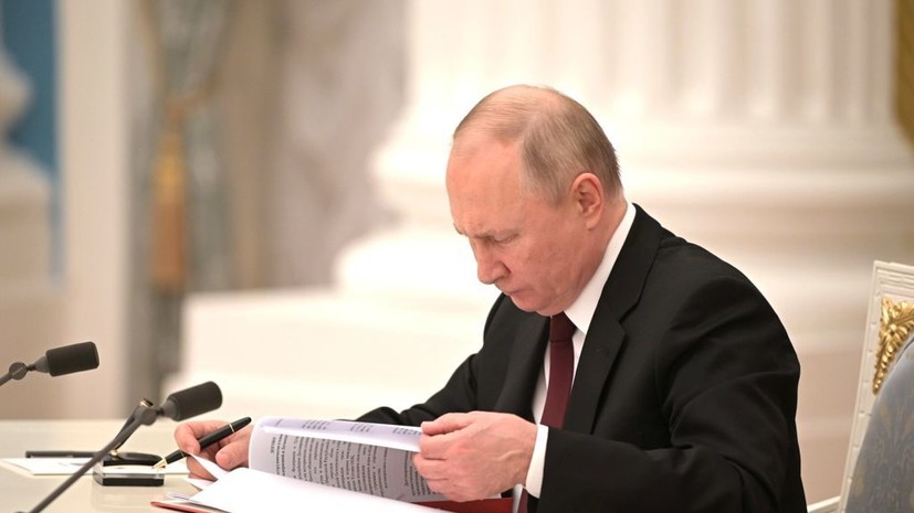 Путин назвал «чушью собачьей» заявления о причастности к подрыву Balticconnector
