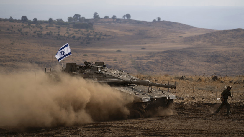 Армия Израиля вновь заявила об обстреле ракетами поста на границе с Ливаном