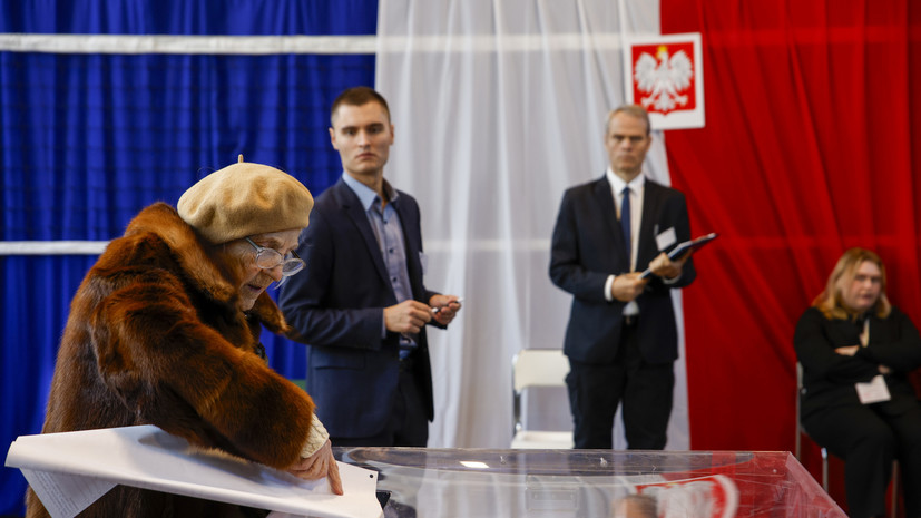 Экзитпол: партия «Право и справедливость» лидирует по итогам выборов в Польше