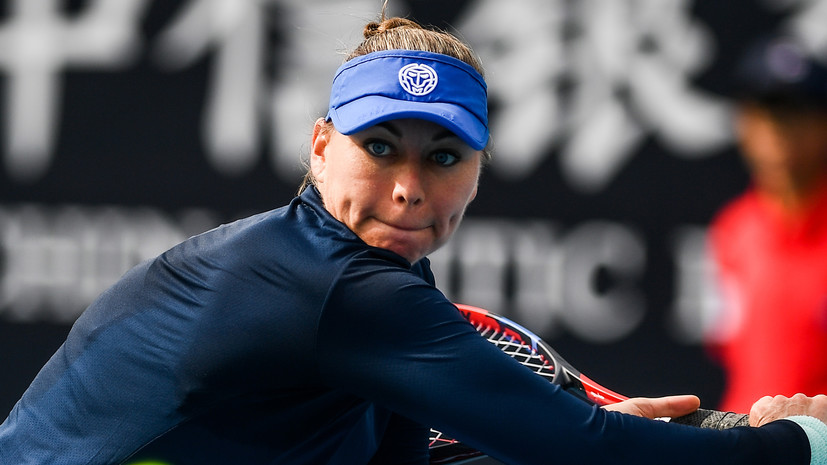 Звонарёва вышла во второй круг турнира в Наньчане