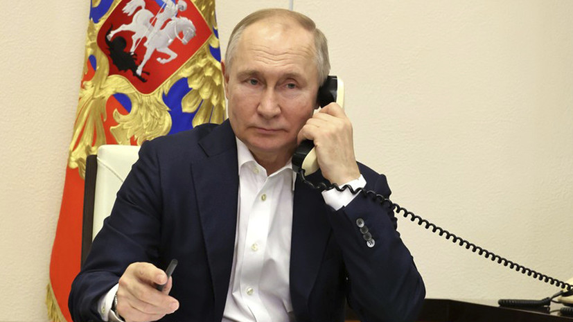 Путин провёл телефонный разговор с премьером Израиля Нетаньяху
