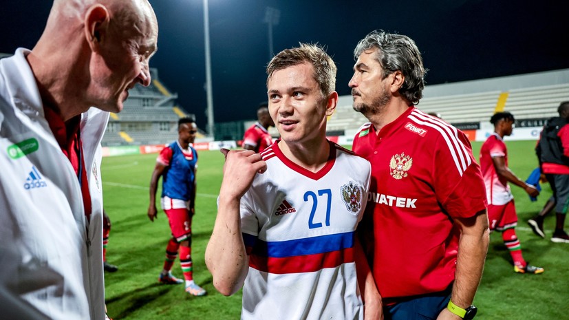 Обляков — о матче с Кенией: все бились, все старались