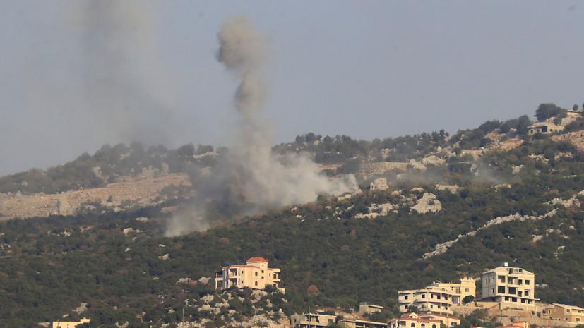 Армия Израиля сообщила об очередном ответном ударе по Ливану