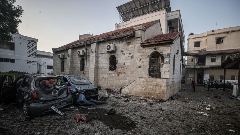Посол об ударе по больнице в Газе: это не первое попадание в этот в госпиталь