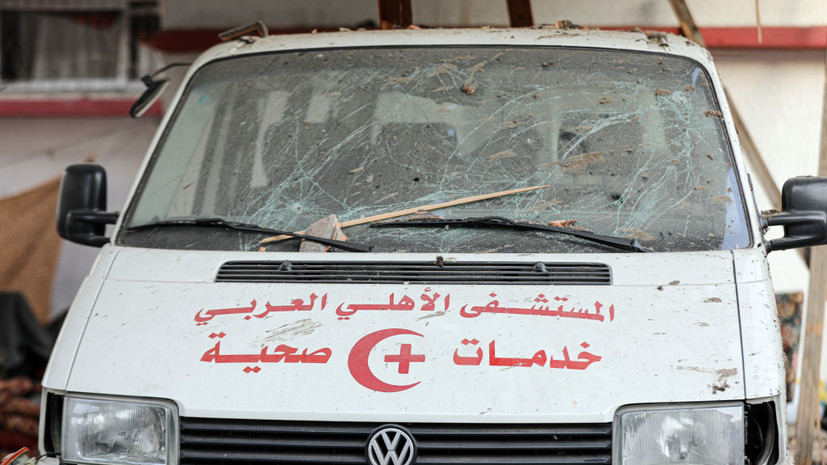 Представитель гражданской обороны Газы рассказал об обстреле больницы