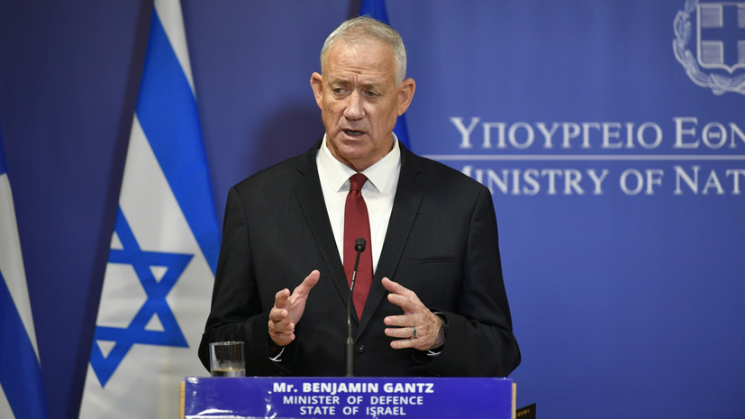 Экс-министр обороны Израиля Ганц считает, что для войны с ХАМАС нужны месяцы