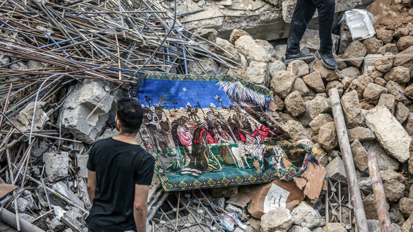 Жительница сектора Газа: прятавшиеся в церкви надеялись спастись от бомбёжки