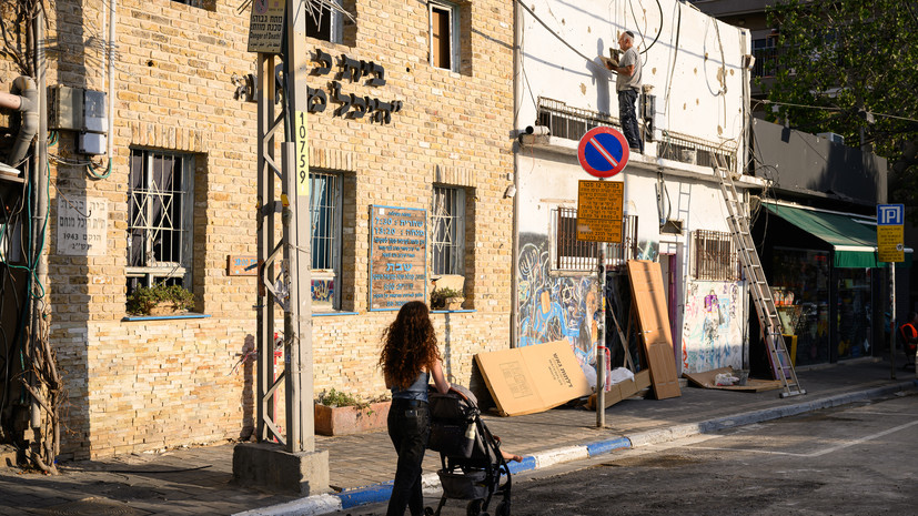 Сирены воздушной тревоги прозвучали в Тель-Авиве