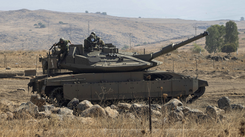 Армия Израиля заявила об обстреле со стороны Сирии, ведётся ответный огонь